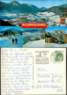 Ansichtskarte Ruhpolding Mehrbildkarte Mit Diversen Ortsansichten 1981 - Ruhpolding