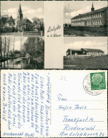 Lahde-Petershagen Neue Schule Kindergarten Partie An Der Aue 1957 - Other & Unclassified