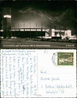 Ansichtskarte Garmisch-Garmisch-Partenkirchen Olympia Eishalle Bei Nacht 1963 - Garmisch-Partenkirchen