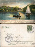 Ansichtskarte Zwiebusch-Gosen-Neu Zittau Berliner Schweiz. Segelboote 1905 - Autres & Non Classés