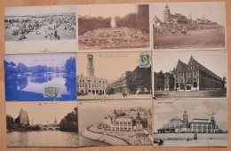 BELGIQUE Flandre Occidentale - LOT De 37 Cartes Postales - Divers - Other & Unclassified