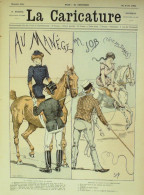 La Caricature 1884 N°226 Au Manège Job SPOLSKI TROCK - Magazines - Before 1900
