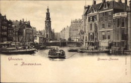 CPA Amsterdam Nordholland Niederlande, Binnen Amstel - Other & Unclassified