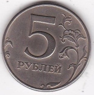 Russie 5 Roubles 1997 M Moscou , Cupronickel , Y# 606 - Russia