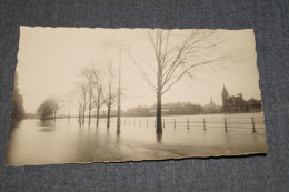 Ancienne Photo Des Innondations De Liège 1926,photo Originale Pour Collection,format Carte-postale - Places