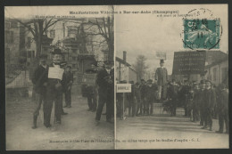 Manifestations Viticoles Champagne "Monis, Mannequins Brûlés Et Feuilles D'impôts".  Lire Suite - Bar-sur-Aube