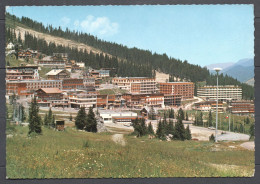 Courchevel - Savoie - Vue De La Station Depuis Les Pentes Du Jardin Alpin - Les Grands Immeubles De La Forêt Du Praz - Courchevel