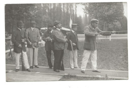 CARTE PHOTO TIR A LA CARABINE - Tiro (armi)