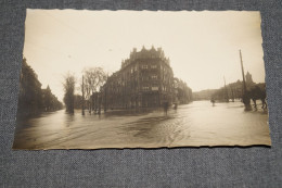 Ancienne Photo Des Innondations De Liège 1926,photo Originale Pour Collection,format Carte-postale - Orte