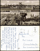 Ansichtskarte Speyer Stadt, Brücke, Straßen 1963 - Speyer
