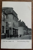 Colmar Magasin Vélo - Plaque Pub Coiffeur - Fahrradhandlung Hilfiger - Animée - Atelier Electra Strasbourg - Colmar