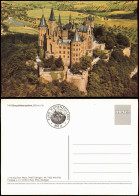 Ansichtskarte Hechingen Burg Hohenzollern Vom Flugzeug Aus, Luftbild 1986 - Hechingen