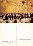 Jerusalem Jeruschalajim (רושלים) CONGREGATION AT THE WAILING WALL 1970 - Israele