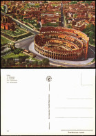 Cartoline Rom Roma Le Colysée The Colosseum, Luftaufnahme 1960 - Otros & Sin Clasificación