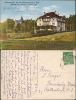 Klosterlausnitz Kurhotel Waldhaus Zur Köppe 1923  Vorinfla 40 Mark Gel Bahnpost - Bad Klosterlausnitz