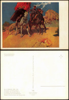 DDR Schulpostkarte Patriotische Kunst M. B. GREKOW Trompeter  Fahnenträger 1965 - Malerei & Gemälde