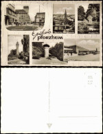 Ansichtskarte Heilbronn Industriehaus Wasserturm Stadtgarten MB 1963 - Heilbronn