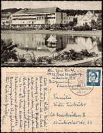 Ansichtskarte Horn-Bad Meinberg Schwanensee, Kurheim 1962 - Autres & Non Classés