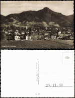 Ansichtskarte Lenggries Panorama-Ansicht Mit Geierstein 1959 - Lenggries