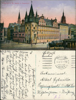 Ansichtskarte Innenstadt Frankfurt Main Saalhof M. Rententurm 1915    Feldpost - Frankfurt A. Main