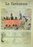 La Caricature 1884 N°229 Salon Comique Robida Duel Job Coquilles Trock Draner - Magazines - Before 1900