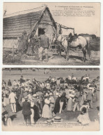 Coutumes Et Courses De Taureaux A La Provençale - 2 CPA - Nîmes