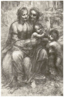 Leonardo Da Vinci, Vergine Col Bambino S.Anna E S. Giovannino, Stampa - Stampe & Incisioni