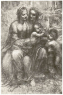 Leonardo Da Vinci, Vergine Col Bambino S.Anna E S. Giovannino, Stampa - Prints & Engravings