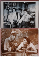 Lot Cinéma Laurel And Hardi The Bohemian Girl (film) 1936 Fotocard Bogart / Hepburn The African Queen (film) 1951 - Acteurs