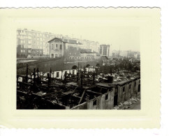 Ref 1 - Photo : Vue Destruction, Gare Et Immeubles En Région De Paris - France . - Europe