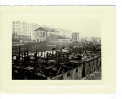 Ref 1 - Photo : Vue Destruction, Gare Et Immeubles En Région De Paris - France . - Europa