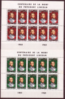 Mali 1965 Y.T.69/70 Minisheet Of 10 **/MNH VF - Malí (1959-...)