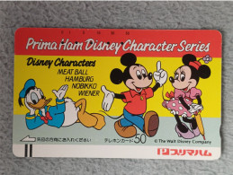 DISNEY - JAPAN - H138 - DISNEY CHARACTERS - 110-22708 - Disney