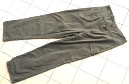 Pantaloni Da Campo Esercito Belga Del 1966 In Cotone Verde Etichettati - Uniform