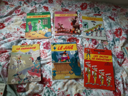 Lot De 6 BD Lucky Luke Dont 1EO 1975 - Lucky Luke