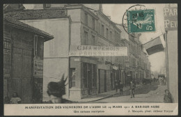 Manifestations Des Vignerons De L'Aube à Bar-sur-Marne "Une Curieuse Inscription" Lire Suite - Bar-sur-Aube