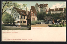 AK Grünsberg, Schrödel`sches Gasthaus, Schloss Grünsberg  - Sonstige & Ohne Zuordnung