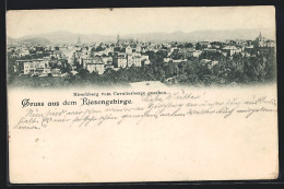 AK Hirschberg /Riesengebirge, Ortsansicht Vom Cavalierberg Aus  - Schlesien