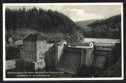 AK Boberröhrsdorf /Riesengebirge, Bobertalsperre Mit Blick N.. D. Turmsteinbaude  - Schlesien