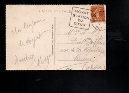 DAGUIN DE ROYAT SUR CARTE - 1921-1960: Modern Period