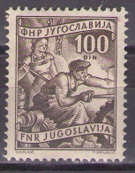 Yugoslavia 1951 - Definitive-Economy - Mi 688 - MNH**VF - Unused Stamps