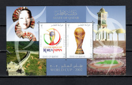 Qatar 2002 Football Soccer World Cup S/s MNH - 2002 – Corea Del Sud / Giappone