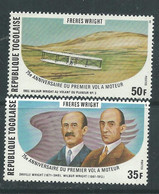 Togo  N° 914 / 15 XX 75ème Anniversaire Du 1er Vol à Moteur Des Frères Wright, Les 2 Valeurs Sans  Charnière, TB - Togo (1960-...)