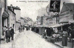 *repro CPA - 78 - POISSY - La Place Du Petit Marché - Poissy