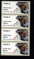 ESPAÑA SPAIN ATM FERIA NACIONAL DEL SELLO 2017 CINE FILM P5ES17 TARIFA A - Unused Stamps