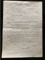 Tract Presse Clandestine Résistance Belge WWII WW2 'Appel à La Dignité Et Au Bon Sens' - Documenti