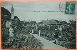 CARTE ARC SUR TILLE - 21 - LES PAVILLONS TARNIER -SCANS RECTO VERSO-12 - Drancy