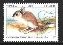 UKRAINE. N°431 De 2001. Gerboise. - Knaagdieren