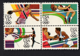 1081109196 1983 SCOTT 2051A (XX) POSTFRIS MINT NEVER HINGED  - 1984 SUMMER OLYMPICS -2048 FIRST OF BLOCK - Neufs