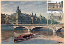 Carte Maxi  2010 : La Conciergerie Et Le Pont Au Change - 2010-2019